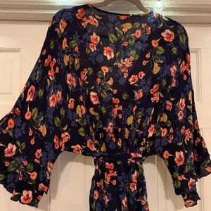 Floral Empire Fit Blouse
